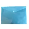 Bolsa para Arquivo A4, Grande Capacidade, Espessa, Impermeável e à Prova de Umidade, Bolsa com Fecho de Botão de Pressão, Bolsa para Provas, Bolsa Colorida de Alta Qualidade para Documentos