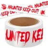 Cinta Decorativa Halloween Transfronteriza Cinta de Advertencia Festiva para Bares Europeos y Americanos Fuente de Horror No Entrar