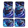 Alfombrillas de Coche de Terciopelo de Cristal con Dibujos Animados Temu Transfronterizas, Alfombrillas Especiales para Coche, Alfombrillas Absorbentes de Agua Antideslizantes, Resistentes a la Suciedad, Resistentes al Desgaste, Fáciles de Cuidar
