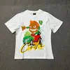 Serie de camisetas de moda de alta calidad para la calle, de manga corta, con estampado de logo de letras, cuello redondo, unisex, al por mayor para comercio exterior