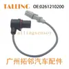 Adecuado para Audi Volkswagen Sensor de Posición del Cigüeñal 0261210200 Fabricante Venta Caliente Al Por Mayor