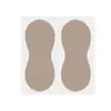 Parches adhesivos de terciopelo para callosidades en los pies, parches antiampollas, almohadillas suaves en forma de 8 para los dedos del pie para protección del pie