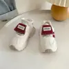 Zapatos de Bebé para Otoño Niños Grandes Niños y Niñas Bloques de Color Tenis de Moda Zapatos Deportivos Antideslizantes Cuero Zapatos Casuales Modernos En Stock
