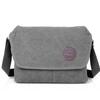 Bolso de Hombro de Lona para Comercio Exterior Bolso para Hombre Nuevo Lavado Simple Casual Bandolera Moda Versátil Bolso para Hombre