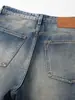 Ropa para Hombre Fengshe / 2026 Otoño e Invierno Nuevos Pantalones de Pierna Ancha Estilo High Street Americano para Hombre Pantalones Sueltos de Pierna Recta Jeans Versátiles