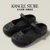 Comodidad para los Pies 2026 Nuevos Zuecos de Oso Rosa Diamante Zapatos Cómodos para Acampar Playa Sandalias de Suela Suave Antideslizante Eva