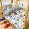 Clase a Estudiante Tres Piezas Dormitorio Escolar Tres Piezas Venta al por Mayor Dormitorio Litera Ropa de Cama Cama de Estudiante Juego de Cuatro Piezas