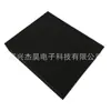 Esponja Filtro Ignífuga, Almohadilla Esponja Antiarrugas, Esponja Negra de Alta Densidad Adhesiva por un Lado, Algodón Negro Absorbente de Sonido
