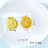 Acessórios DIY Cor Dourada da Areia Conservadora de Cor Antiga de Longa Duração Pulseira Colar do Zodíaco Doze Sinais Acessórios Pendentes Joias Atacado