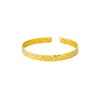 Pulseira de Aço Titânio Amazon, Não Desbota, Pulseira Ajustável de Aço Inoxidável para Mulheres, Sensação Exagerada de Alto Padrão, Pulseira Aberta Atacado