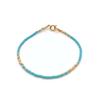 Pulsera Pequeña para Niña Muy Delgada Tejida a Mano con Cuentas de Arroz Miyuki Estilo Retro Europeo y Americano de Nicho Moda para Mujer