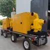 Caminhão-Bomba Móvel Autoescorvante a Diesel Bomba de Bombeamento para Drenagem de Emergência Urbana Controle de Inundações Caminhão-Bomba de Controle de Inundações 1200 Metros Cúbicos