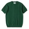 Camiseta de Manga Corta Estilo Japonés para Hombre Verano Ins Nicho Sensación de Alta Gama Guapo Casual Camiseta Estilo Hong Kong Retro Versátil Superior Tendencia