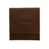 Bolsa Envelope Estilo Flip Cover de Microfibra Bolsa para Empaque de Joyería Tipo Botón de Presión Invisible para Anillos Collares Pendientes Soporta Logo Personalizado