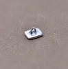 Yiluya S925 prata acessórios vintage caractere fu botão pequeno DIY pulseira de corda trançada feita à mão fecho de cauda de colar fecho de conexão