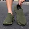 Zapatos casuales deportivos de talla grande 48 ultraligeros sin cordones con puntera ancha para hombre, transpirables para caminar y fitness, zapatos deportivos casuales de moda para hombre tipo barefoot
