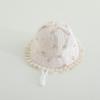 Sombrero de bebé para primavera y otoño, parasol para bebé, sombrero de pescador con correa de encaje, sombrero de lavabo con protección solar para niña, sombrero de princesa transpirable para verano.