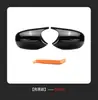 Adequado para BMW Série 3 E90 E91 09-12 Modificação de Carro Capa de Retrovisor Externo em Forma de Chifre