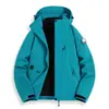 Chaqueta de tres en uno estilo camello para mujer, cortavientos e impermeable, desmontable, ropa para ciclismo y montañismo al aire libre