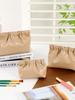 Nova bolsa de armazenamento de cosméticos antirrugas automática para batom, bolsa de transporte para viagem, bolsa de cosméticos PU, bolsa de armazenamento para lavagem