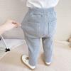 Leggings Infantis Cuidadosamente Selecionados para a Primavera de 2025, Leggings 100% Algodão para Meninas, Calças Compridas Unisex para Bebês e Crianças com Cintura Alta