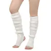 Cubrezapatos de Danza Yoga, Cubrezapatos Tejidos, Calcetines sin Pies Adelgazantes de Colores Caramelo Estilo Y2K Chica Caliente Subcultura