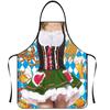 Fabricante Delantal Transfronterizo Al por Mayor Comercio Exterior Comercio Electrónico Popular Oktoberfest Delantal Unisex Delantal Al por Mayor