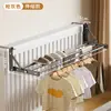 Estante para Secar Ropa con Tubo Calefactor para Uso Doméstico, Gadget para Secar y Enfriar Ropa, Gancho para Colocar Artículos Encima del Tubo Calefactor, Estante Plegable