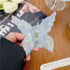 Coreia do Sul Ins Mesmo Estilo Ácido Acético Borboleta Presilha Mágica Cor Sereia Aji Presilha de Cabelo Menina Acessórios de Cabelo Placa Grampo de Cabelo Presilha Tubarão