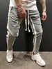 Pantalones Deportivos Casuales para Hombre de Fitness con Cremallera y Empalmes para Pies, Secado Rápido, de la Nueva Colección Europea y Americana de Ebay Amazon