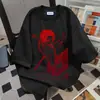 Camiseta de Manga Corta con Estampado de Letras Graffiti Nicho Estilo Coreano 2026 Verano Nueva Casual Holgada Versátil Ropa de Trabajo Superior