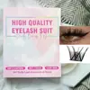 Set de pegamento WM35 para pestañas postizas, superventas en comercio exterior transfronterizo, con volumen esponjoso y uniforme, crea ojos dinámicos y versátiles