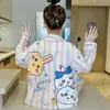 Pijama Infantil, coleção primavera e outono para meninos, pijama de manga longa em algodão penteado, roupa de casa, design de desenho animado para meninos e adolescentes, novo estilo 2026