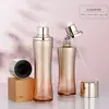 Set de Cosméticos de Alta Gama Botella de Vidrio 100ml Botella con Dispensador de Loción 20g Botella para Crema 120ml Tónico