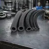 Tira de Sellado de Caucho EPDM, Aire Caliente, Resistente al Aceite, Salpicadura de Agua, Hilo de Nylon, Tubería Enfriada por Aceite, Fabricante de Manguera de Goma Trenzada Exterior, Tubo Redondo