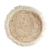 Manteles Tejidos a Mano Transfronterizos con Borlas, Manteles de Mazorca de Maíz, Posavasos, Pads Aislantes, Tapetes Tejidos para Cazuelas