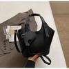 Bolso de Cubo Satchel de Alta Gama y Elegante para Mujer 2025 Nueva Moda Bolso de Hombro Versátil Bolso Bandolera Sencillo para Viajar