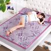Juego de Colchoneta de Verano de Tres Piezas Cama de 1.5m Plegable Colchoneta de Seda de Hielo 1.8 Colchoneta Individual 1.2 Colchoneta para Estudiante 0.6m Fábrica