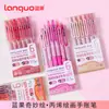 Set Completo de Plumas de Gel para Diario Frutas Azules, Plumas de Diario de Gran Capacidad de 36 Colores, Plumas de Gel para Dibujo, Marcadores de Colores Múltiples al por Mayor