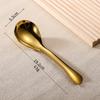 Colher de Arroz de Aço Inoxidável 304 Personalizada, Colher de Sopa Doméstica, Colher Aprofundada, Colher Grande, Colher de Servir Pública, Colher de Servir
