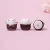 Color de cerámica gato exquisitos accesorios colgantes cuentas de cerámica pintadas a mano llavero gato de la suerte accesorios colgantes para teléfono móvil venta al por mayor
