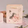 Caja de Embalaje Tipo Cajón de Papel Original Personalización de Pedido Pequeño Estilo Chino Papel Kraft Embalaje de Joyería Caja de Regalo Personalización
