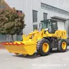 Camión Cargador, Cargador de Ruedas Diésel Agrícola con Tracción en las Cuatro Ruedas, Cargador Multifuncional con Brazo Telescópico, Montacargas