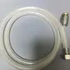 Acessórios de bico de chuveiro de mangueira de chuveiro doméstico Conector de tubo de água de cabeça de chuveiro de 1,5 m Mangueira à prova de explosão de chuveiro de banheiro