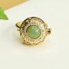 Anillo Natural de Jade Hetian Aiyu Anillo de Jaspe Anillo de Jadeíta Anillo de Fragancia Venta al por Mayor de Fábrica Dropshipping S4022406