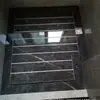 Painel de chuveiro em mármore natural para área de banho do banheiro, base antiderrapante com ranhuras de drenagem, material de pedra pode ser moldado sob medida