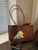 Bolso de Trabajo y para Viajes de Alta Gama Retro para Mujer 2026 Nueva Moda Bolso Tote de Hombro Estudiante de Gran Capacidad