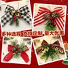 Adorno de Lazo para Árbol de Navidad Lazo de Piña Accesorios de Decoración para Caja de Regalo de Navidad Adornos Navideños Transfronterizos