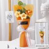 Regalo para el Día del Maestro Toma la Corona Ramo Bijie Ji Profesor Flor Tejida Ramo de Girasoles Souvenir