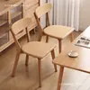Silla de Comedor de Madera Maciza Silla con Respaldo Nórdico Silla Moderna para Mesa de Comedor del Hogar Taburete Minimalista para Restaurante Silla Louis para Comer